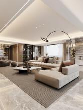 共青128平米的“大平层”，居然长这样